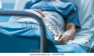 hospital-sick-male-patient-sleeps